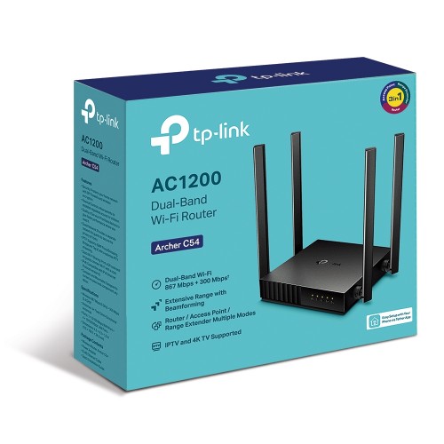 TP-Link Archer C54 AC1200 Dual Band 4 Antenna