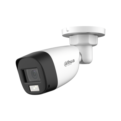 Dahua HAC HFW1200CLP IL A 2MP Full Color Smart Dual Light Audio Bullet Camera